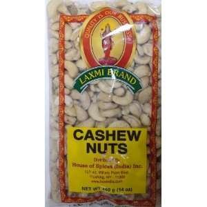Laxmi All-Natural Gourmet Whole Cashews, 14oz