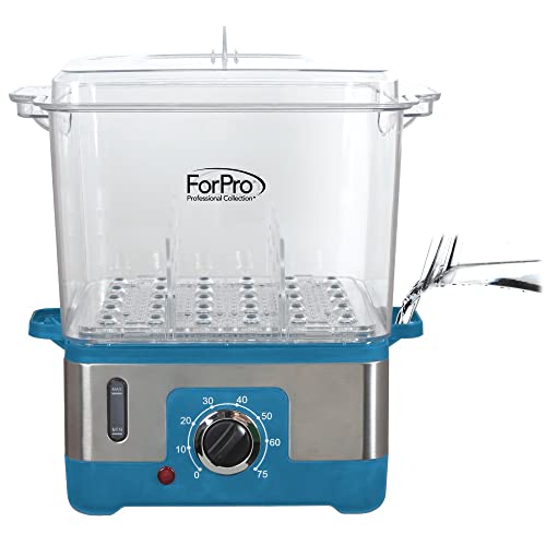 ForPro Professional Collection Premium XL Hot Towel Steamer, 50% Larger Capacity, Holds 9 Facial Towels, Quick Heating Steam Towel Warmer for Salons and Spas