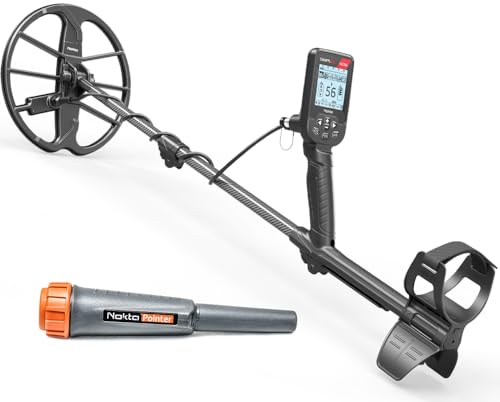 [Dotato di tutte le funzioni importanti] Il Simplex offre effettivamente tutte le funzioni importanti che un conduttore può desiderare. Oltre a un funzionamento molto semplice, il metal detector è leggero e retrattile, fornisce un'identificazione numerica precisa dell'oggetto, discriminazione del ferro, una funzione pinpoint, un interruttore di frequenza, una grande bobina di ricerca da 11 pollici, vibrazione, illuminazione e un ottimo intervallo di profondità.