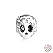 Produktbild Chicbuy 2019 Charm-Anhänger Totenkopf 925 Silber DIY passend für Original Pandora-Armbänder