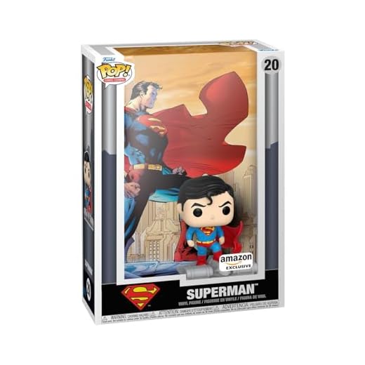 Funko Pop! Comic Cover: DC - Superman 85th - DC Comics- Exclusiva Amazon - Figura de Vinilo Coleccionable - Idea de Regalo - Mercancia Oficial - Juguetes para Niños y Adultos - Movies Fans
