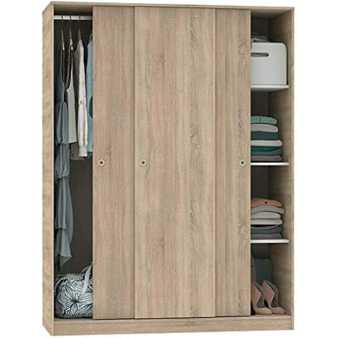 Armario vestidor ropero 3 Puertas Tibet Cambrian Cover