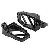 Motorcycle Foot Pegs Riot Pegs MX Wide Footrest Chopper Bobber Style for Dyna Fat Bob Touring Road Glide Road King Street Glide Sportster 883 XL Softail Fat Boy Universal