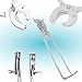 DrTail 14” Stainless Steel Castration Tool – Serra’s Veterinary Emasculator with Ratchet | Durable Bloodless Neutering Tool for Livestock – Cattle, Goats, Sheep & Horses