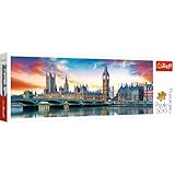 puzzle london amazon Los Puzzles Panorámicos de 500 piezas, perfectos para los amantes de rompecabezas, permiten crear una imagen de dimensiones de 660 x 237 mm.