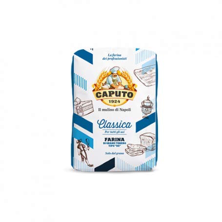 Caputo Farine Pizzeria 1kg & Levure sèche italienne 100g Pack pizza fraîche