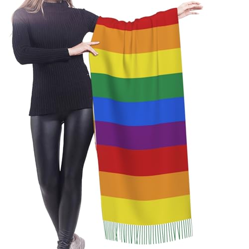 Nutcracker Mouse King Ballet Dance Scarf Long Shawl Wraps Soft Blanket Scarves Fringe Scarf for Women Men Fall Winter2