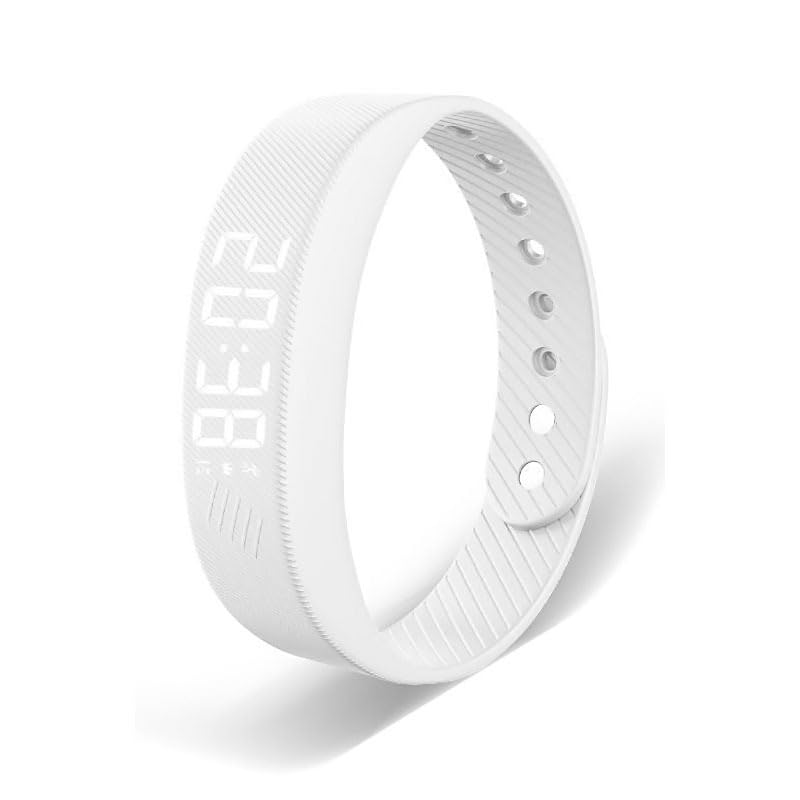 AILISK Fit Sleeps 100% Wake-Up Alarm-Pro Version (White)