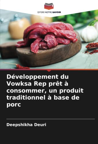 livre Développement du Vowksa Rep prêt à consommer, un produit traditionnel à base de porc