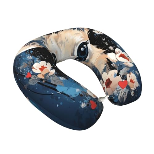 Almohada de espuma viscoelástica para viaje tamaño único miniatura 6
