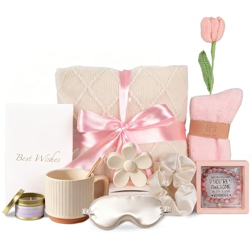 Birthday Gifts Basket For Mom and Festival - Mom Birthday Gift - Her Fantasy Gifts Box for Mom,Retirement,Wife,Her,Sister - Gift for Happy Birthday,Mother's Day,Christmas,Valentine'S Day