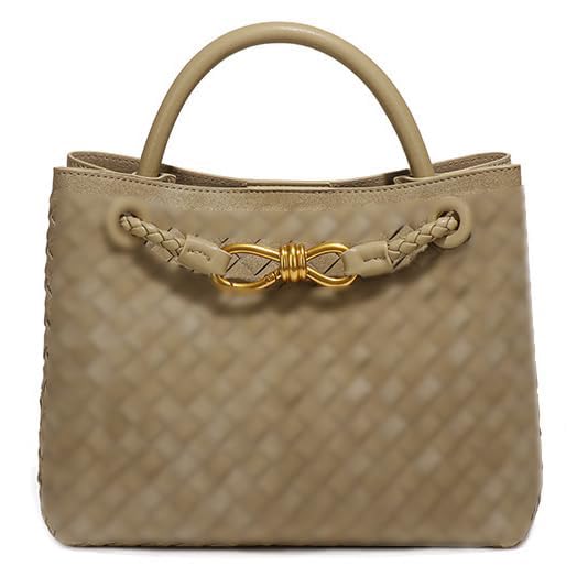 Image of Suede Woven Tote Bag for Women PU Leather Crossbody Bag Shoulder Bag Casual Handbag Satchel for Work Travel 2025