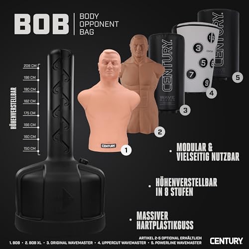 Century 101693 Bob Body Bag With Base Unit | Freestanding Training Dummy Opponent Bag | Mannequin Bag, Martial Artists thumb #2