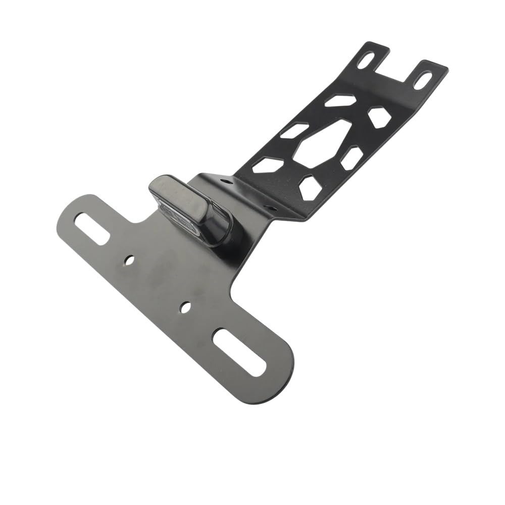 Portatarga Accessori per supporto targa per registrazione fanale posteriore a LED per moto per Hunter 350 2022 2023 2024