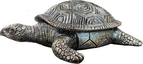 Escultura Decorativa Tortuga Marina Moderna en Resina miniatura 7