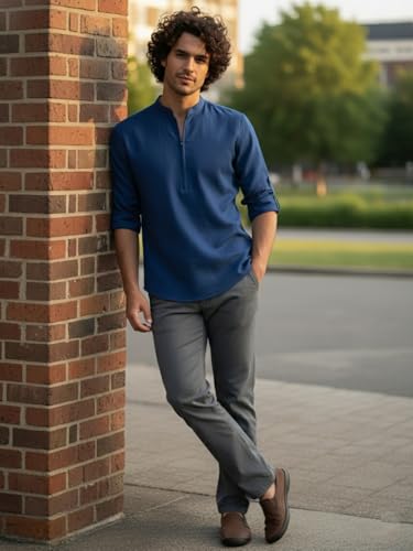Image of Vida Loca Short Kurta for Men and Boys. (VFLX100)