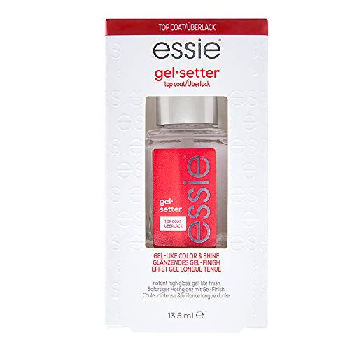 eSSIe Gel Setter Top Coat for Women, 0.46 Ounce