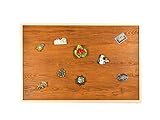 Ferro Hyde Light Brown Wooden Finish Magnetic Board for Multipurpose Use, (18' x 24')