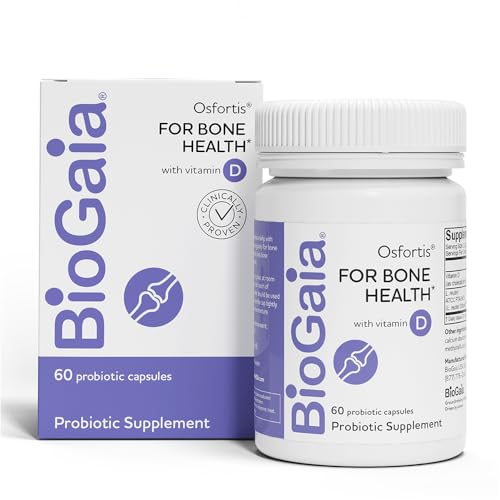 BioGaia Osfortis, Probiótico para mujeres para huesos fuertes...