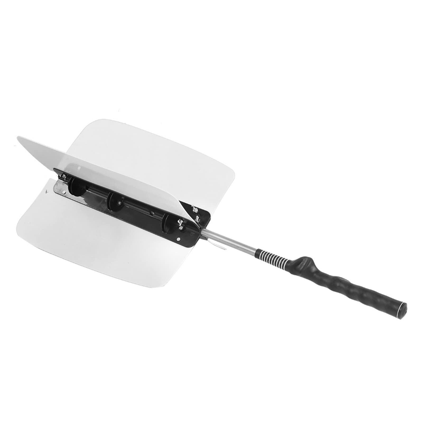 HERCHR Golf Fan Trainer, 30.31in ABS Humanized Non Slip Grip Propeller Fan Trainer Swing Wind Power Training Tool for Golf Practice Training