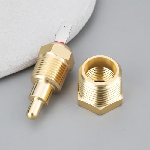 ECSiNG 3/8 NPT Engine Cooling Fan Temperature Switch Sensor 165 to 180 F for Car and Truck by ECSiNG - Image 5