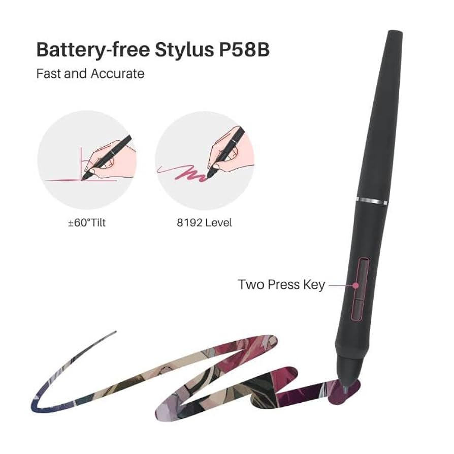 Amazon | Artisul ペンタブ 板タブ スマホで使える板タブ 傾き