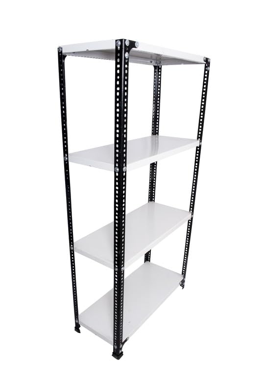 ARIIKAH 4 Shelf Multipurpose Sotted Angle Rack |Adjustable Shelf Hight ...