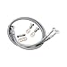 Galfer Front Brake Line Kit (OEM) Compatible With 09-10 KAWASAKI ER-6N