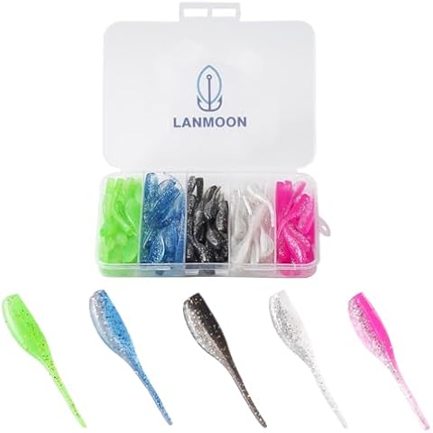 Lanmoon 100pcs Crappie Lures Kit Cover