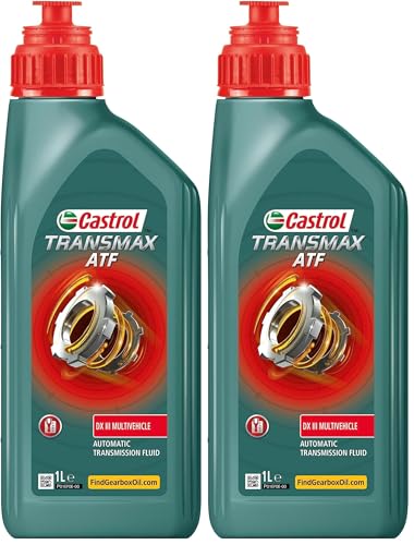 Castrol TRANSMAX ATF DX III Multivehicle, 1L (Lot de 2)
