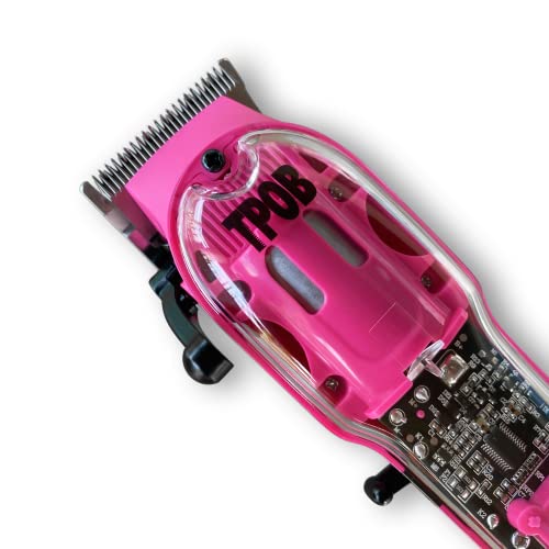 Image of Tpob Candy (Slime 2) Professional Hair Clipper - 7200 Rpm Whisper Quiet Barber Clipper W /Color Coded Cutting Taper Blade For The Closest Haircut And Beard Trims - Men, Battery Powered