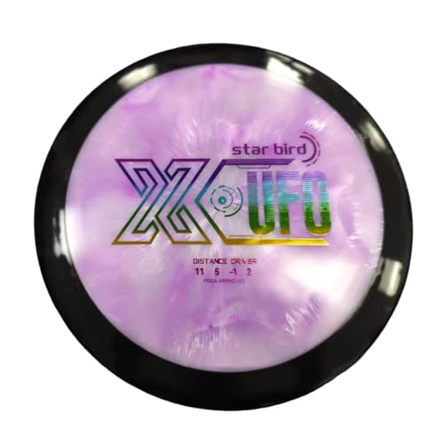 X-UFO Star Bird Disc, 170-180g, Disc Golf Driver, Suitable for Windy and Ultra Stable tee Shots,...