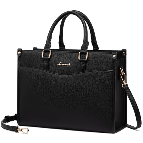 Image of LOVEVOOK Purses and Handbags for Women,Stylish Tote Shoulder Satchel Bag PU Leather Crossbody Top Handle Bags with Zipper