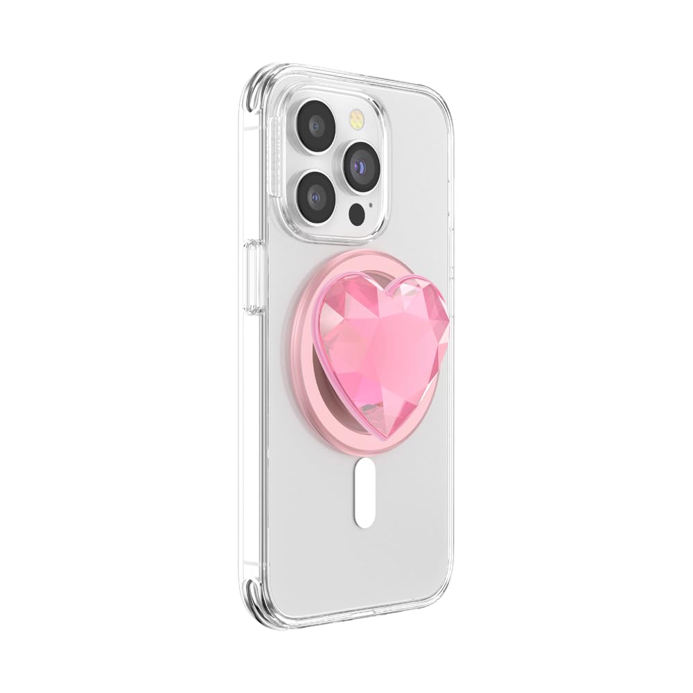 Popsockets Impugnatura Magnetica Per Telefono Con Supporto MagSafe, Trasparente, Aperto Mai Usato
