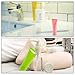 BENECREAT 24PCS 5ml/10ml 6-Colors Plastic Squeeze Tubes Travel Size Makeup Sample Bottles with 4PCS Funnel and 2PCS 5ml Syringe for Lotion, Cream, Shampoo and Facial Cleaning
