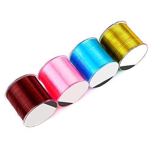 Linha de pesca, 500 m Rolo paralelo de linha de pesca de nylon, ferramenta para equipamentos de pesc