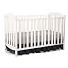 Delta Children Capri 3-in-1 Convertible Baby Crib, White
