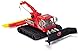 Dickie Toys 203783002 Pistenraupe, Schneeraupe, Snow Hero, bewegliche Teile, 23 cm groß, rot/schwarz