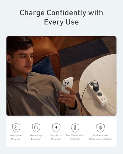Anker 30W USB C-stekker, Anker Zolo Compact GAN-oplader - Verbeterde temperatuurregeling, klein ontwerp en 3x sneller opladen, compatibel met iPhone, iPad, Samsung, Pixel en meer - Afbeelding 4