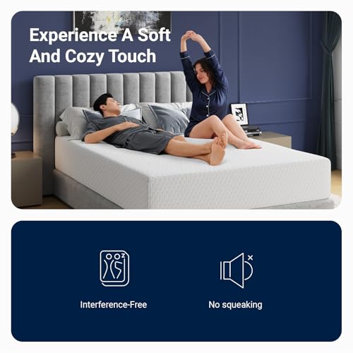 Image of Avenco Full Size Mattress 10 Inch, Medium Firm Memory Foam Mattress | Pressure Relief, Refresh Sleep, Breathable Fabric, Skin Friendly, Compressed in a Box, CertiPUR-US, Foam Colchones