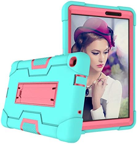 Miniatura 2 de Golden Sheeps Compatible con Samsung Galaxy Tab A 8.0 2019 (SM-P200P205) Impact Hybrid Drop Proof Armor Defender Funda de protección de cuerpo