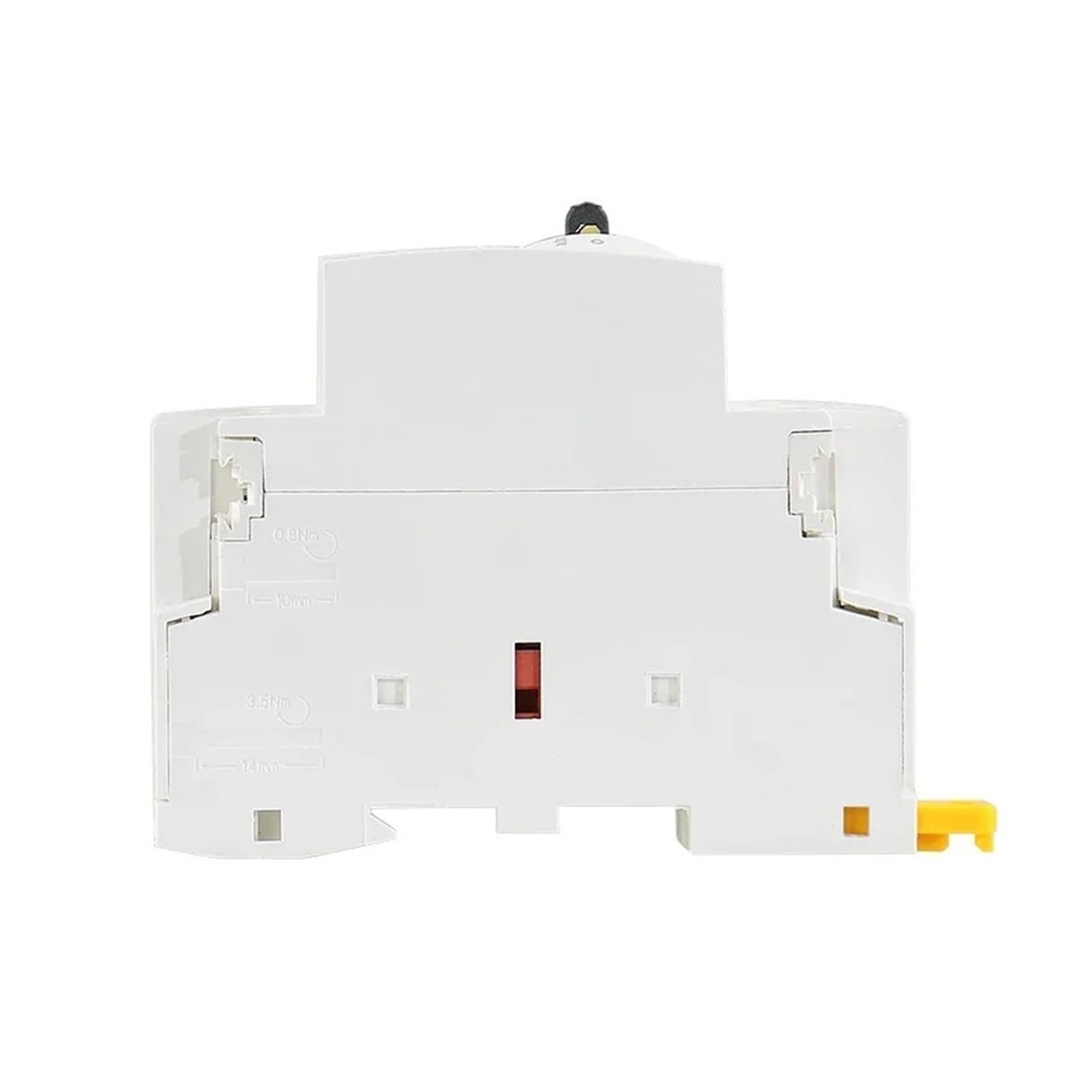 Contactor de CA Modular for el hogar 2P 63A carril DIN 2NO 2NC 220V Control Manual(2P 63A 2NC 220V)