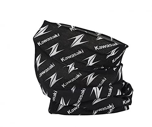 Kawasaki Halstuch Schlauchschal, Schwarz, Einheitsgröße
