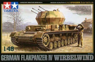 Amazon | 1/48 ドイツⅣ号対空戦車 ヴィルベルヴィント セット