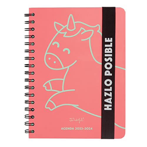 Mr. Wonderful, Agenda Teen 2023-2024 Semanal Rosa, Hazlo posible