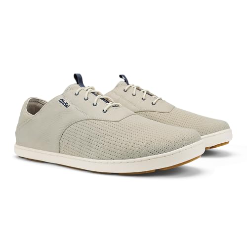Image of OluKai Nohea Moku Men's No Tie Boat Shoes, Breathable & Quick Dry Mesh, Effortless Design & Barefoot Wearability, All-Day Comfort & Support