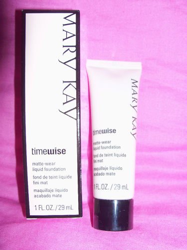 Mary Kay Matte Wear Foundation Beige 8 for Combination to Oily Skin Boxed 1 Onz