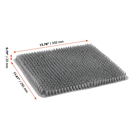 SINJEUN 6 Stück waschbare Nistunterlage, Hühner-Nistunterlagen, waschbare Nistkasten-Pads Geflügelmatte Hühnerbettwäsche… – Bild 3