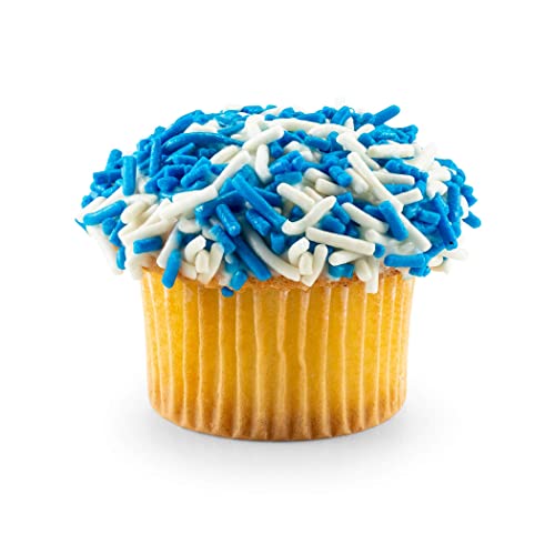 Birthday Cupcakes | 12 Individually Wrapped Mini Sprinkle Cupcakes | Gourmet Cookie Gifts For Men, Women & Kids Corporate Gifts, Birthdays, Gender Reveal | Dairy & Nut Free Bakery | Stern’s Bakery #TOP18