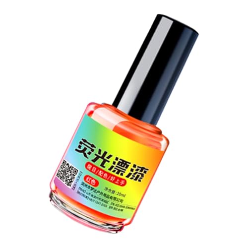 Syayw Vernice Impermeabile per Esche Da Pesca, Pittura Galleggiante Pesce,Pittura Fluorescente Colorata Riflettente per Esca Da Pesca | Pittura Galleggiante Riflettente, Pittura